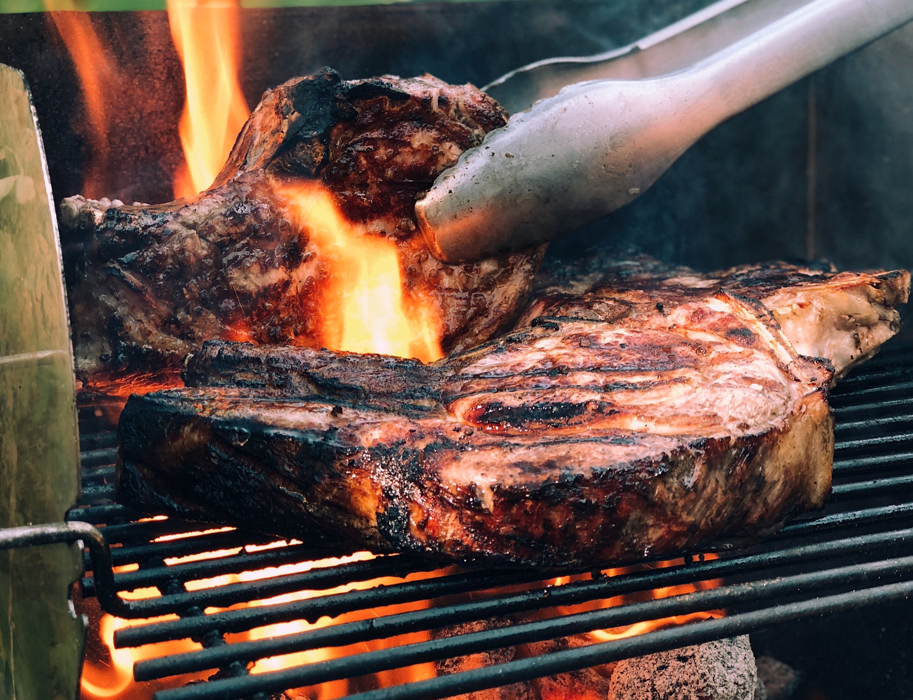 Steak on the BBQ