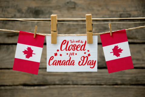 closed Canada Day