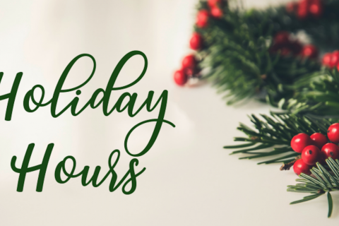 Holiday Hours