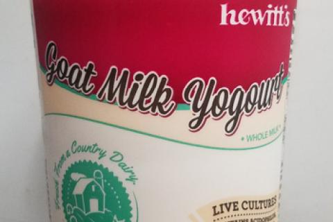 hewitt goat yogurt
