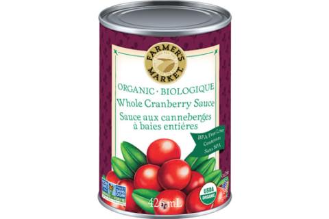 cranberry sauce can