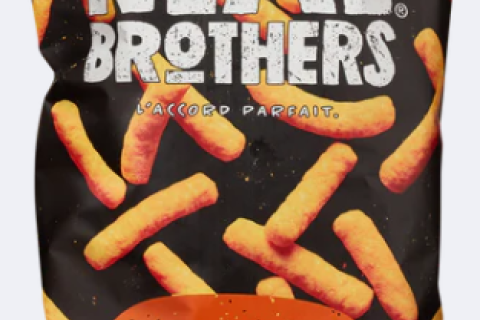 Bag of cheese puffs