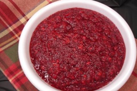 cranberry sauce