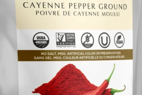 Caynenne Pepper Label