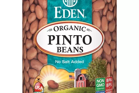 pinto beans in a can