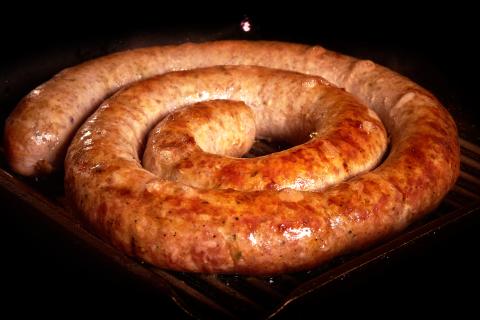 pork sausage coil