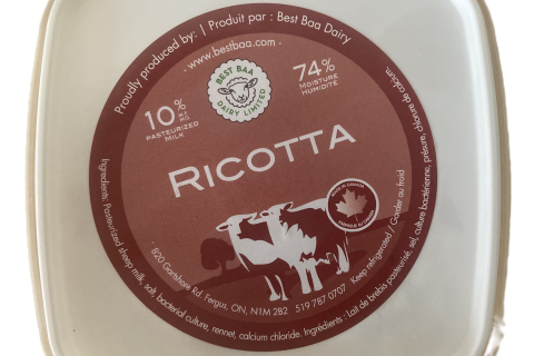 Ricotta Label